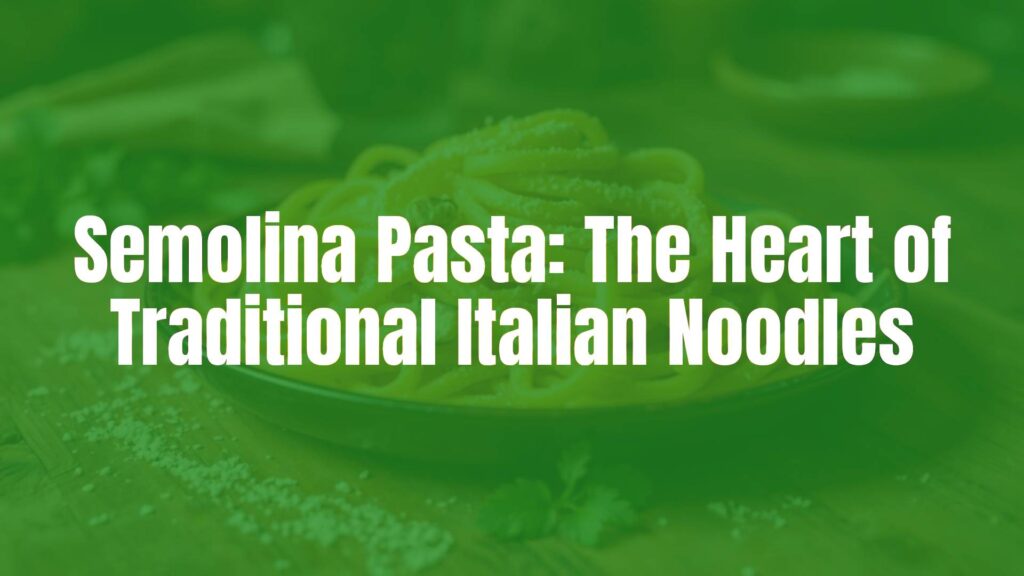 Golden semolina pasta, freshly made, al dente texture, rustic wooden table, Italian cuisine background, warm lighting, realistic.