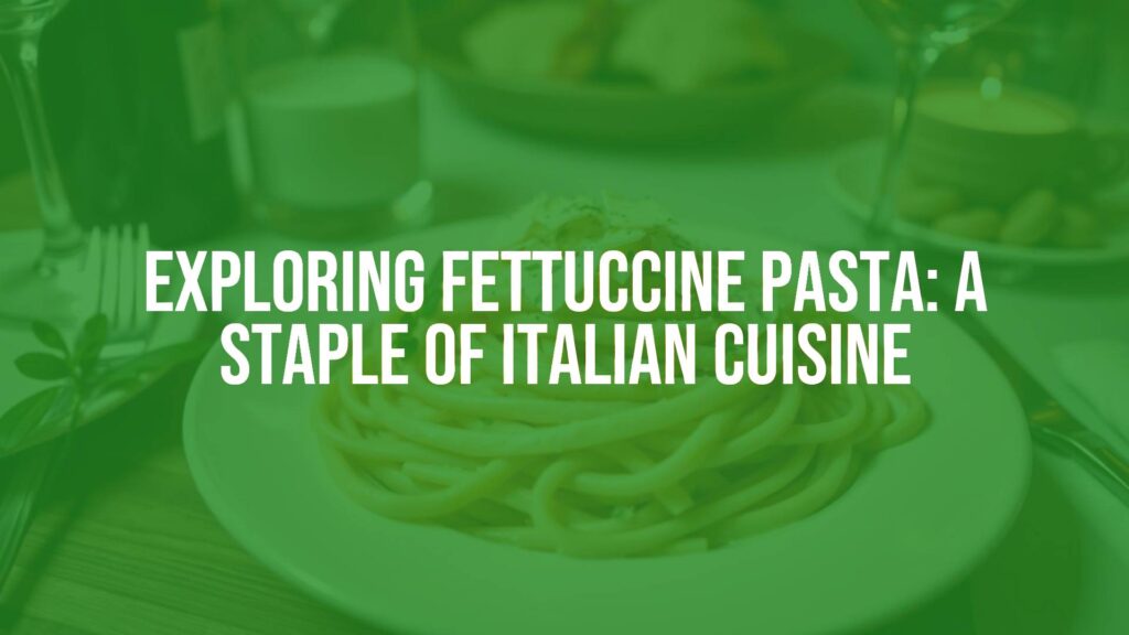 A plate of fettuccine pasta with rich creamy sauce, garnished with Parmesan cheese and fresh herbs, elegant Italian dining setting, soft lighting, realistic.