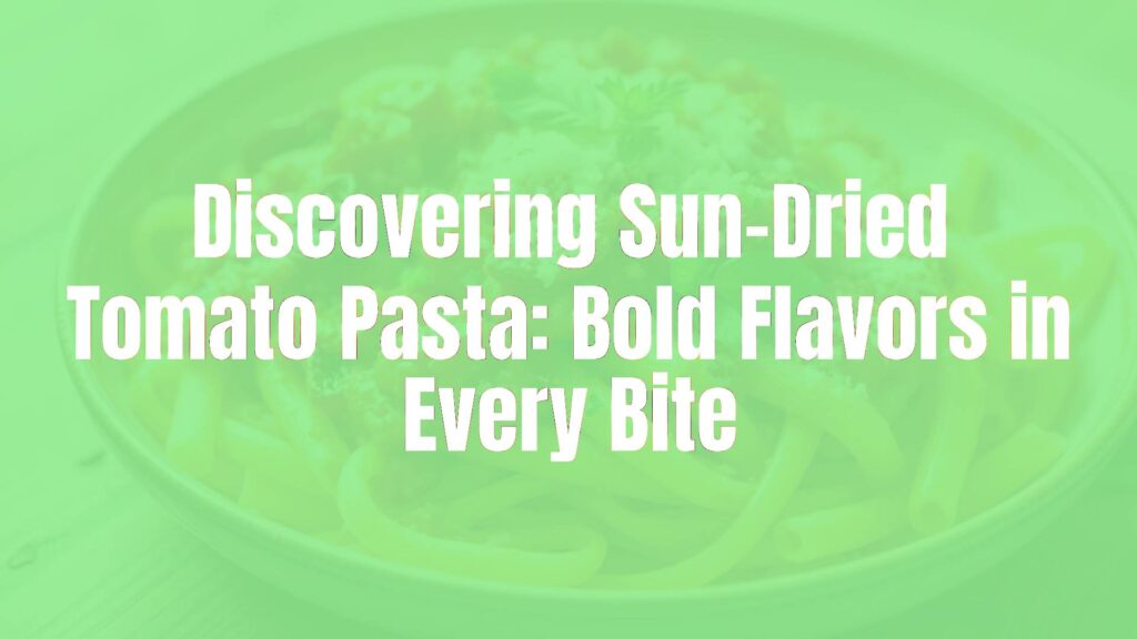 Sun-dried tomato pasta dish, vibrant and colorful, with penne noodles coated in rich tomato sauce, garnished with fresh herbs and grated cheese, rustic Italian style, appetizing and realistic.